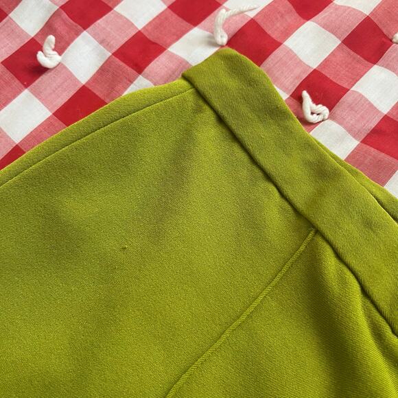 Vintage‎ 90s Does 50s DKNY Green Cigarette Pants Slim Skinny // Size 10 Large - Picture 5 of 5